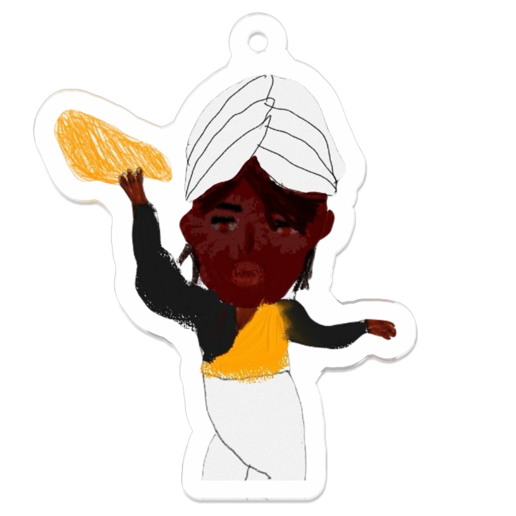 インドレオン アクリルキーホルダー(50×50)