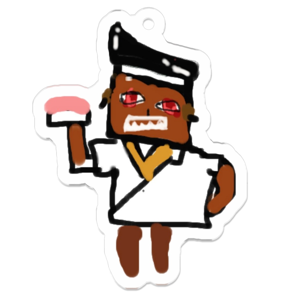 おすしや凛堂 アクリルキーホルダー(50×50)