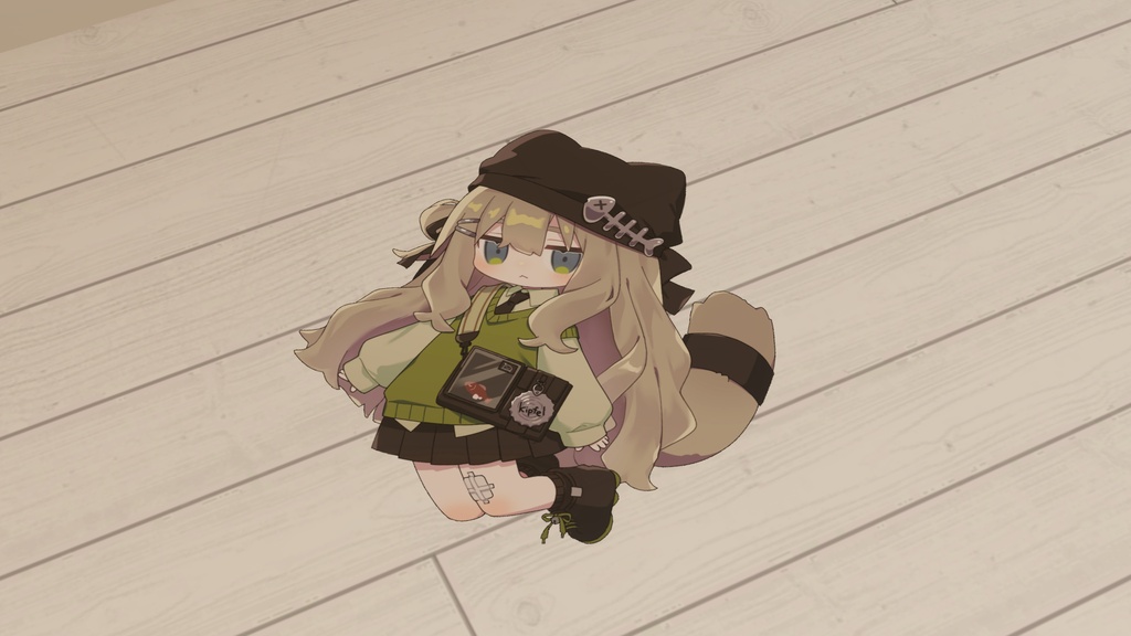 ☆SALE【VRChat向け】アクキー3Dデータ+PNG素材セット【18アバター】