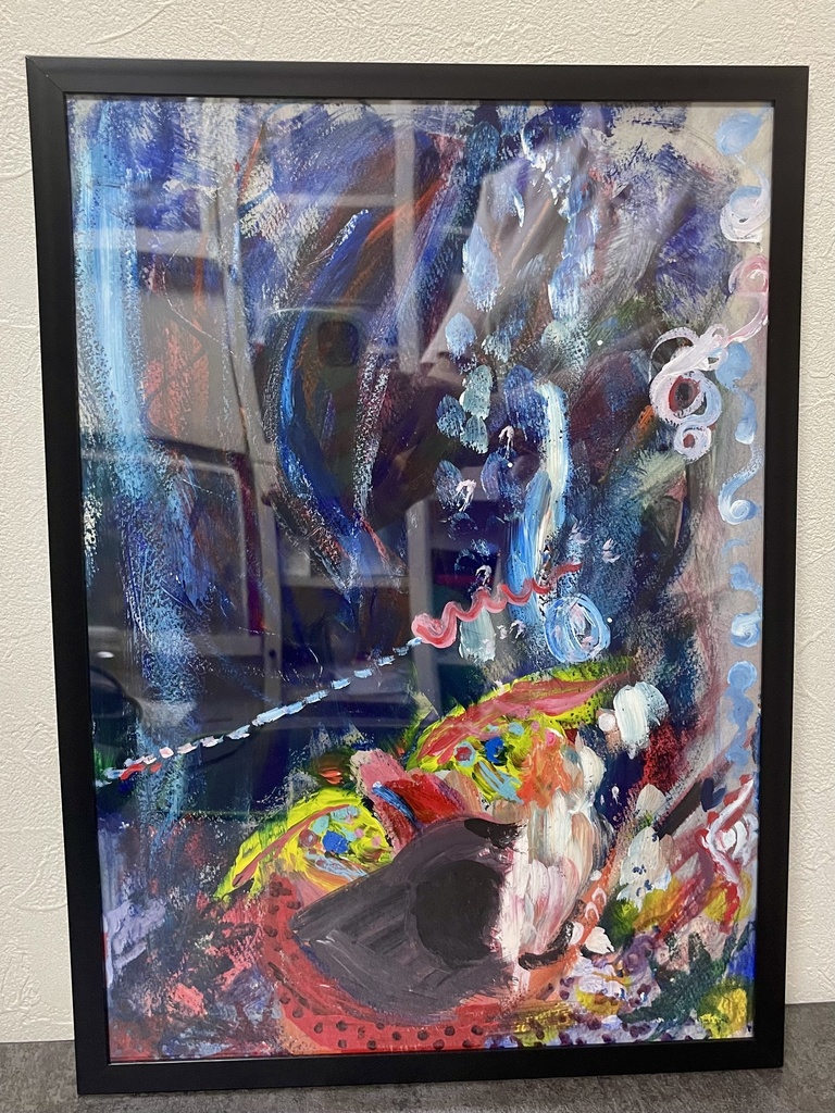 抽象絵画3(B4)