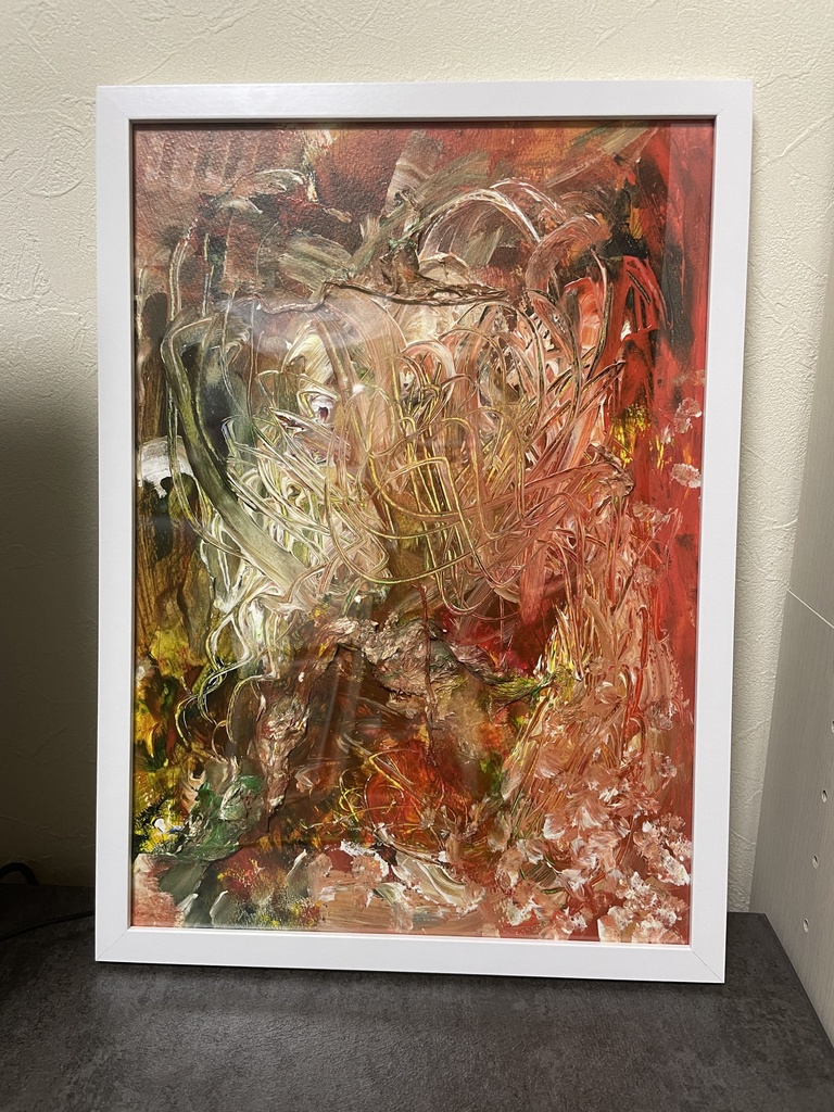 抽象絵画1(B4)