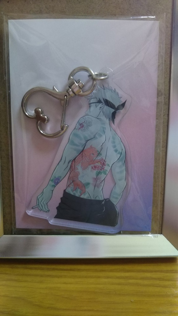 はたけカカシ刺青アクキー