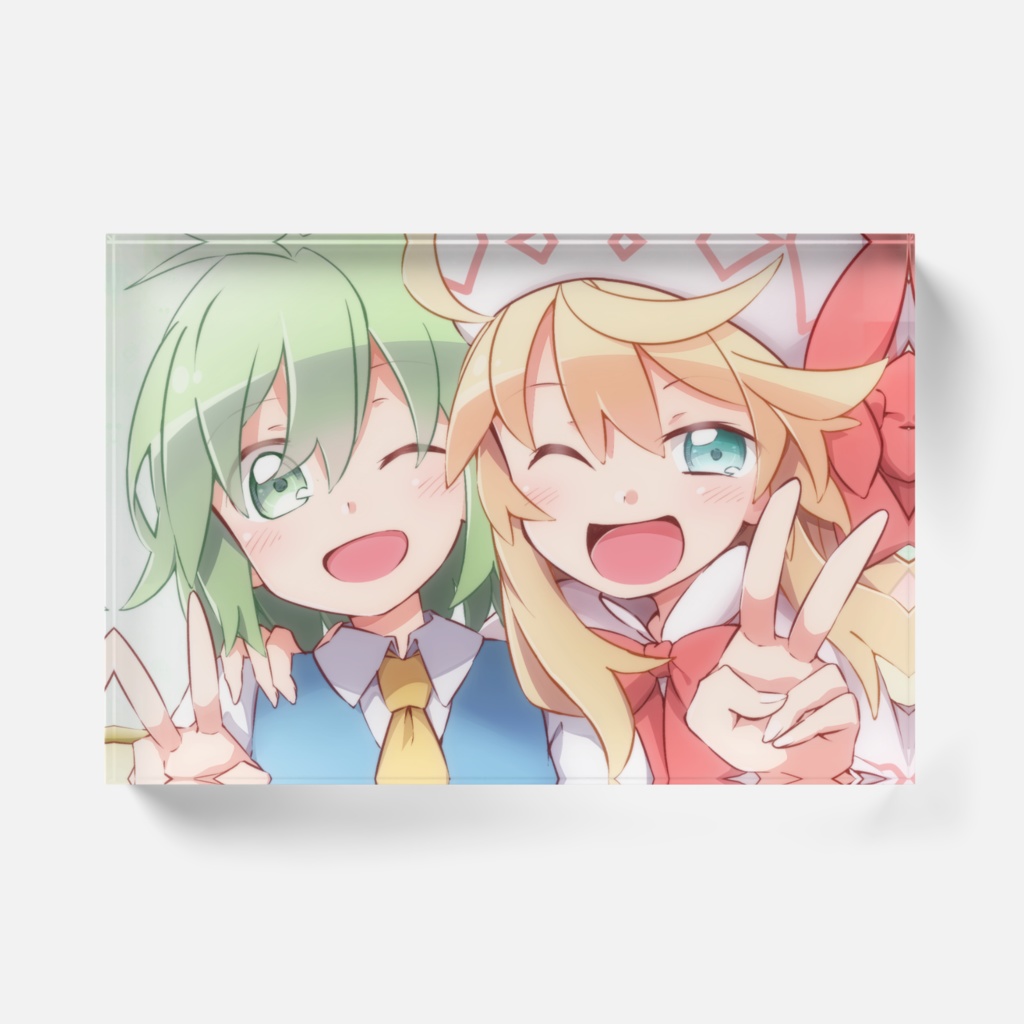 リリーホワイト&大妖精アクリルブロック