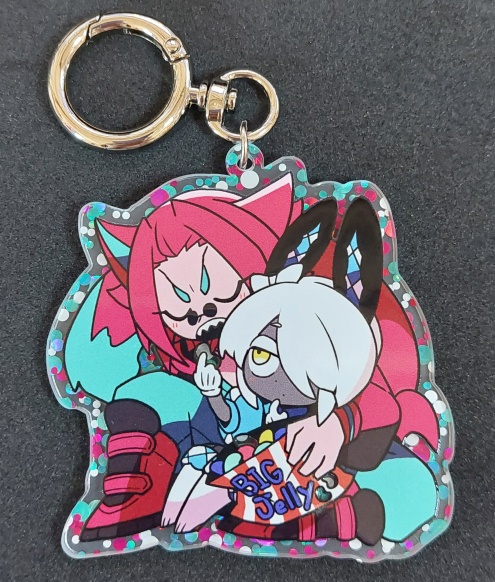 【60×60mm】あやしい餌付けアクキー