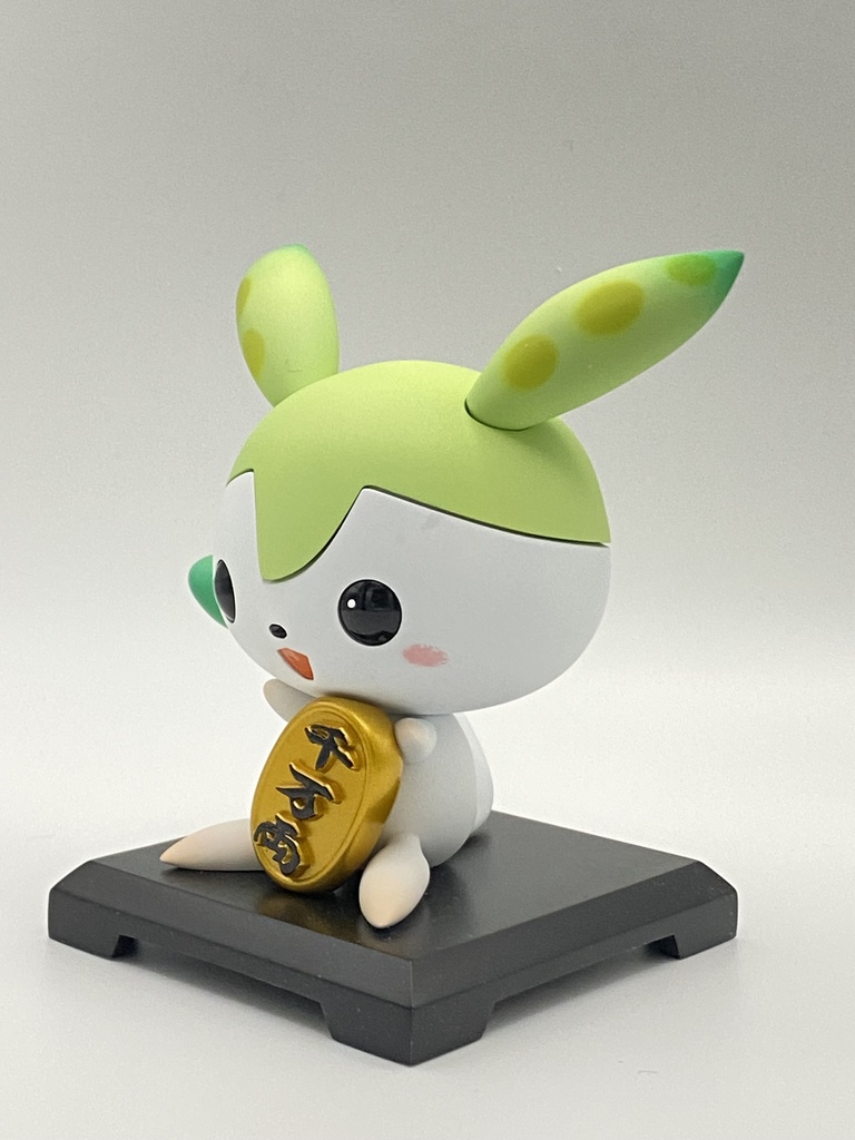 招きずんだもん(右手上げ・千万両Ver) 完成品版