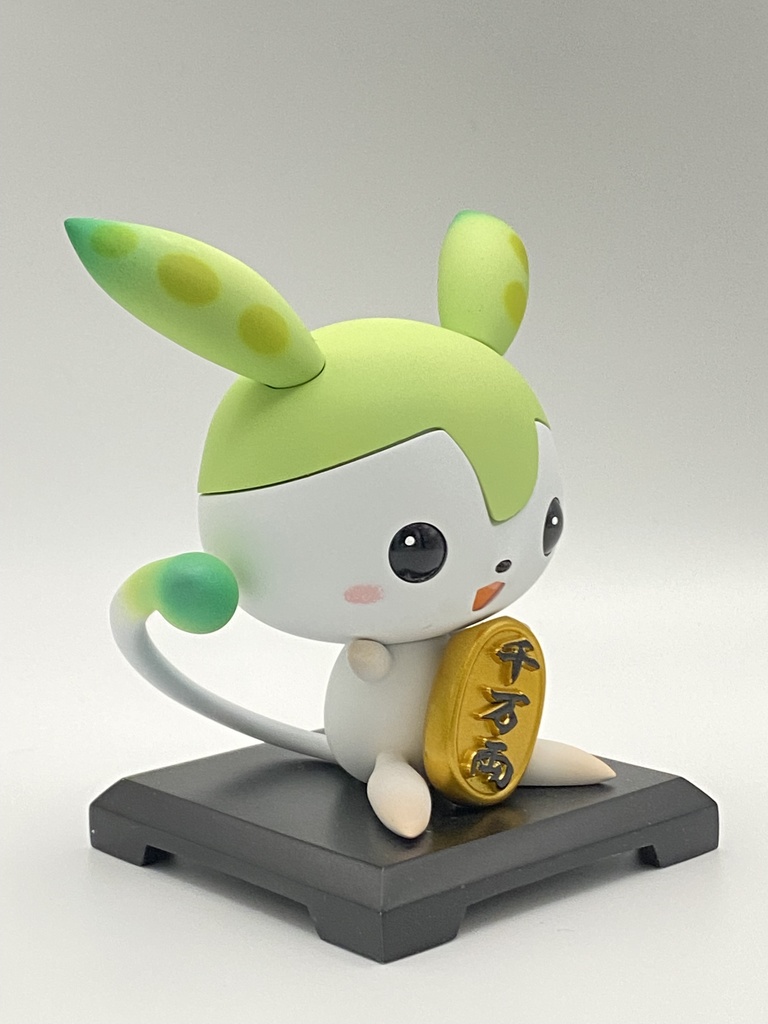 招きずんだもん(右手上げ・千万両Ver) 完成品版