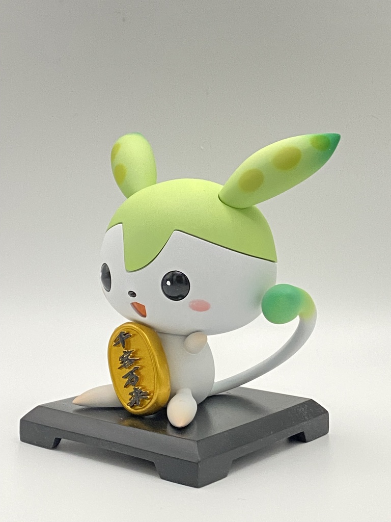 招きずんだもん(左手上げ・千客万来Ver) 完成品版