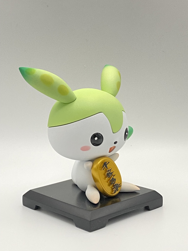 招きずんだもん(左手上げ・千客万来Ver) 完成品版