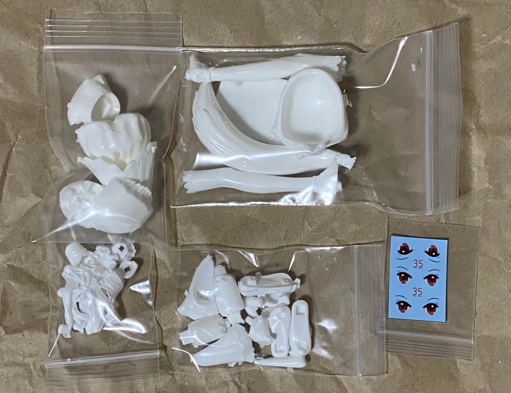 1/8 ガレージキット 櫻歌ミコ(第一形態) 通常衣装版