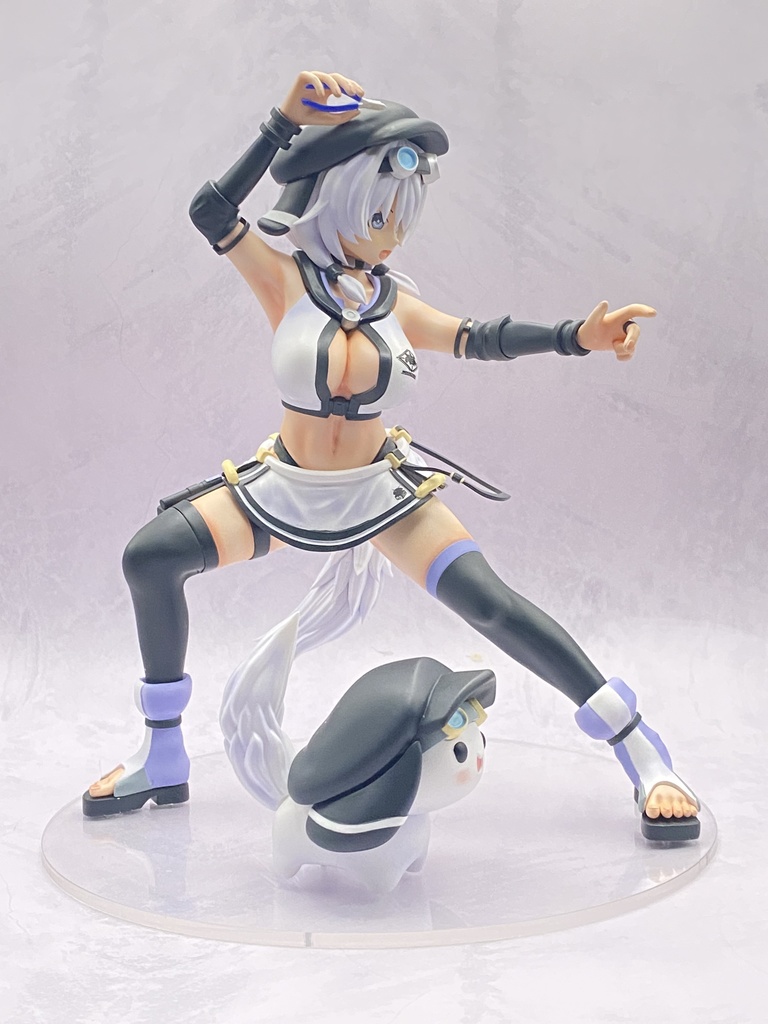 1/8ガレージキット モチノ・キョウコ with もち公 通常衣装版