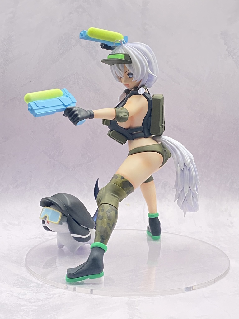 1/8ガレージキット モチノ・キョウコ with もち公 水着版