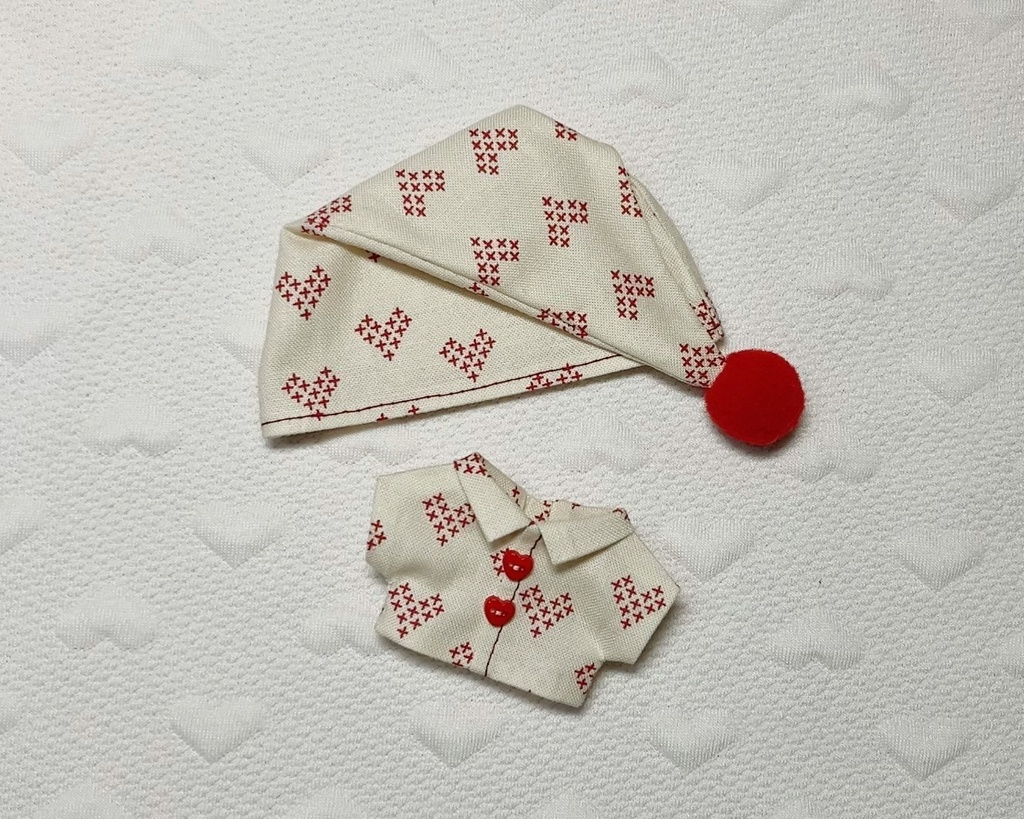 ハートステッチ🪡パジャマ