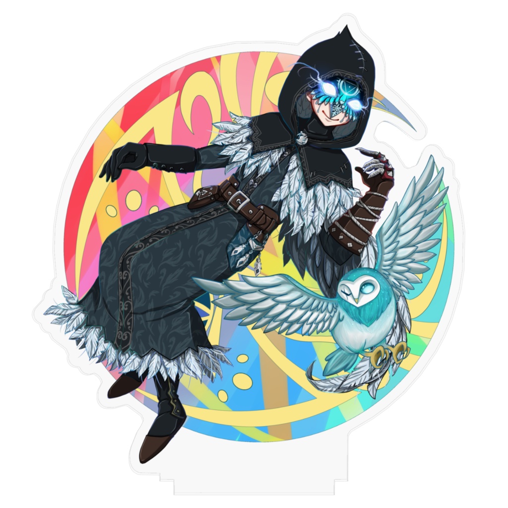 イライ(夜行フクロウ)アクリルフィギュア