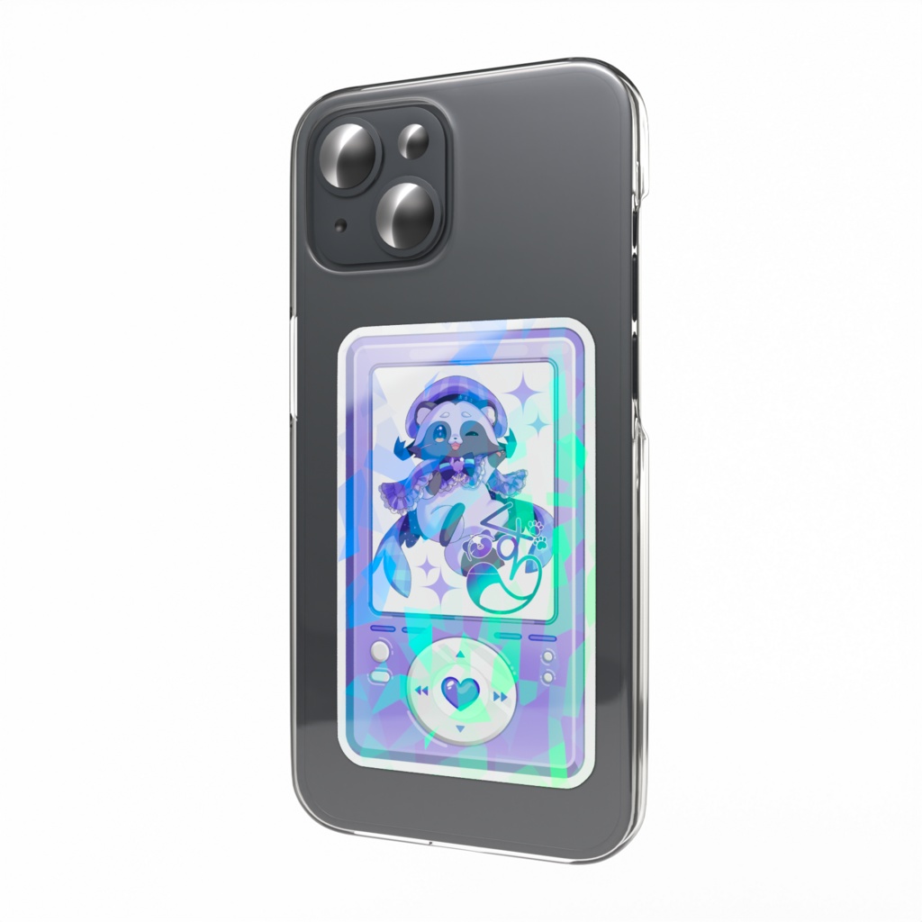 キラキラスマホステッカー