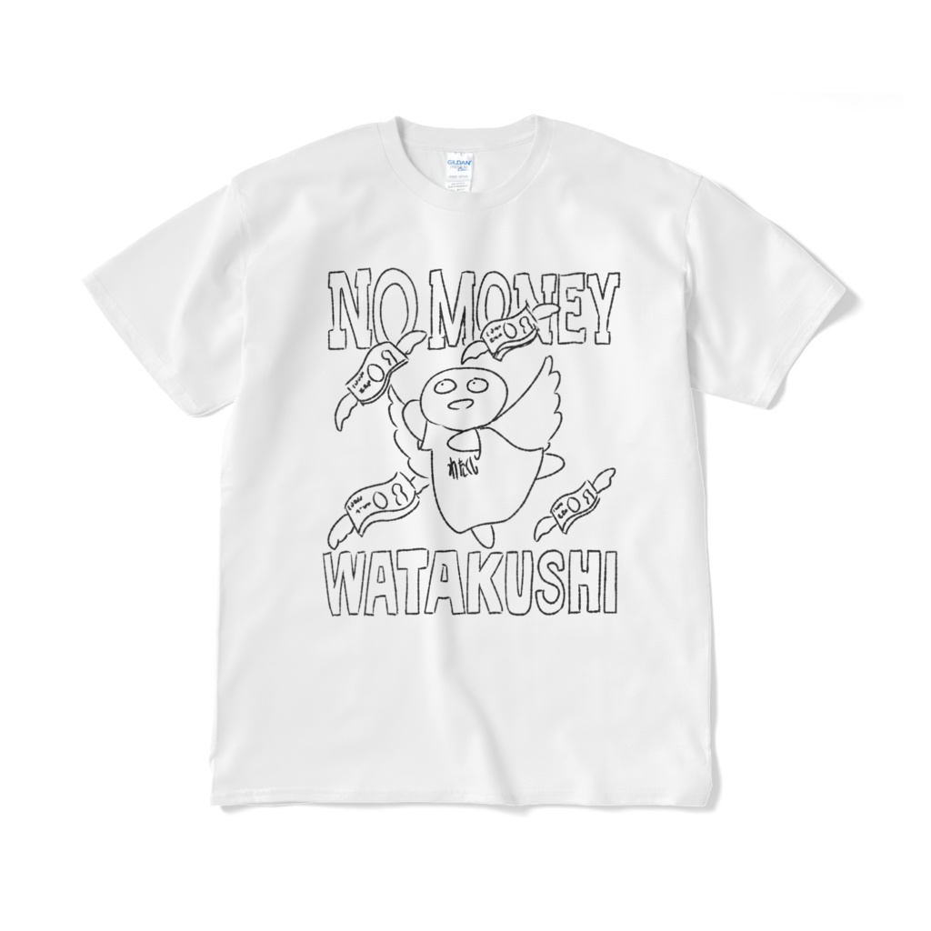 NO MONEY WATAKUSHI Tシャツ