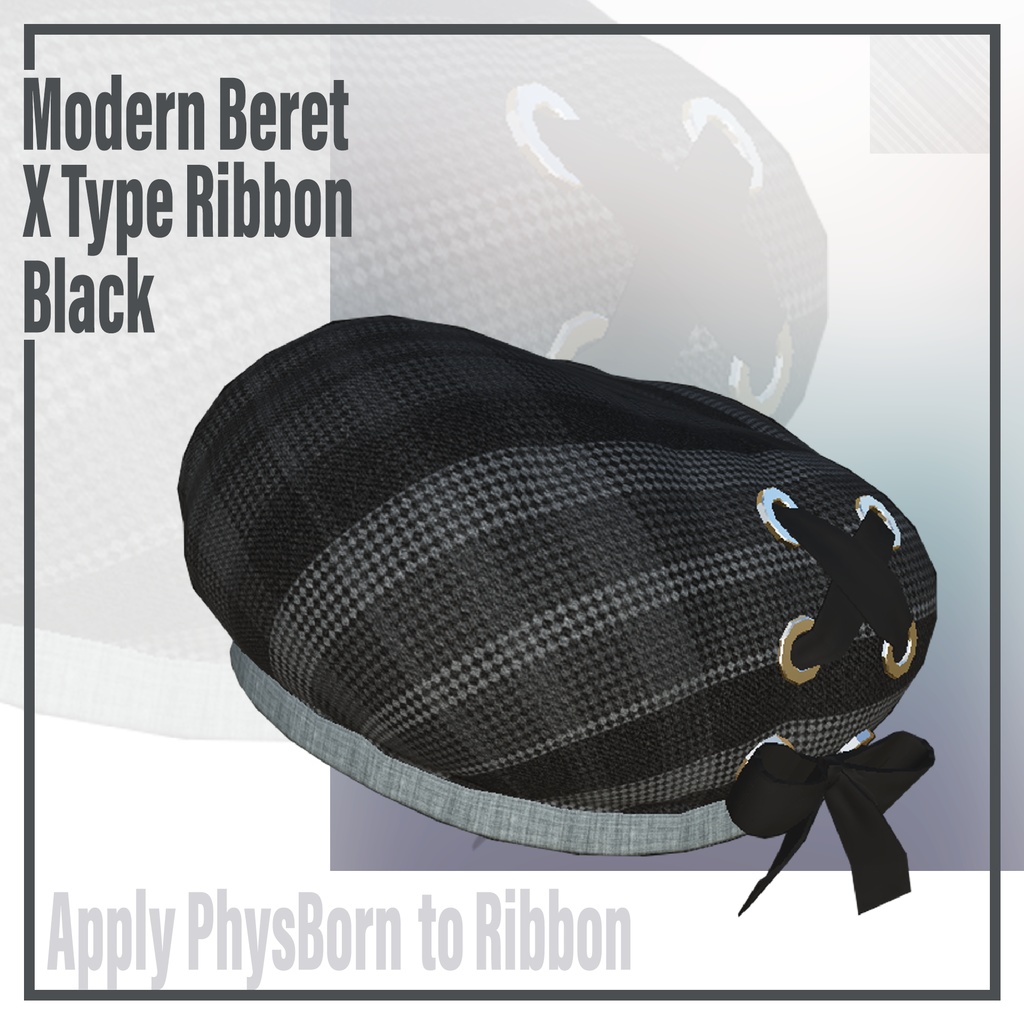 【VRC】 Modern Beret (on sale) | モダンベレー帽 (セ ール中)