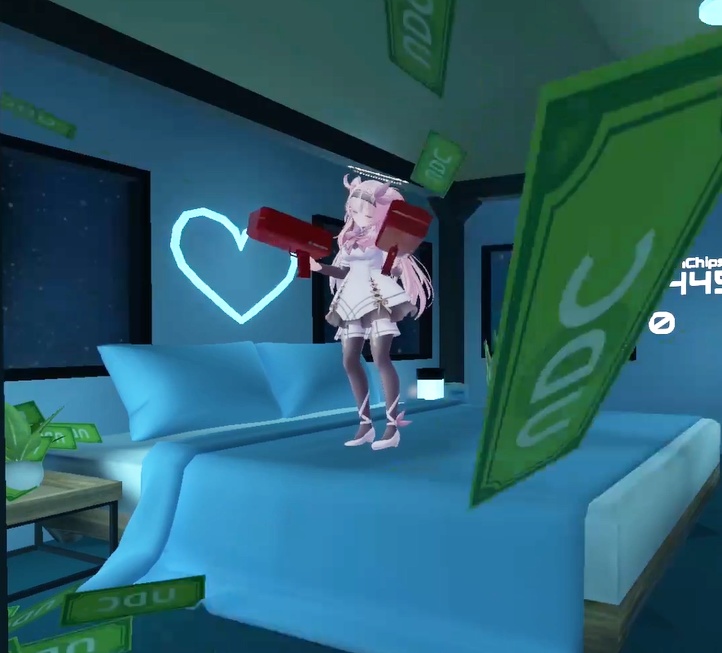 【VRC】 Money Gun 【UdonChips】