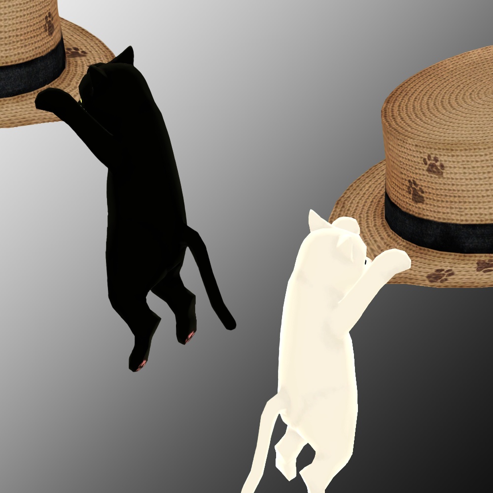 ぶらさがり ねこハット