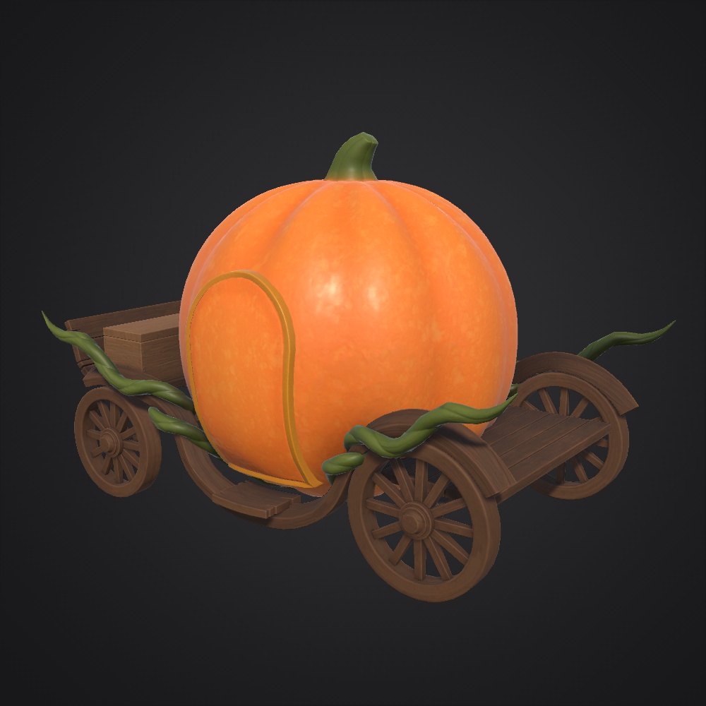 ハロウィンな馬車