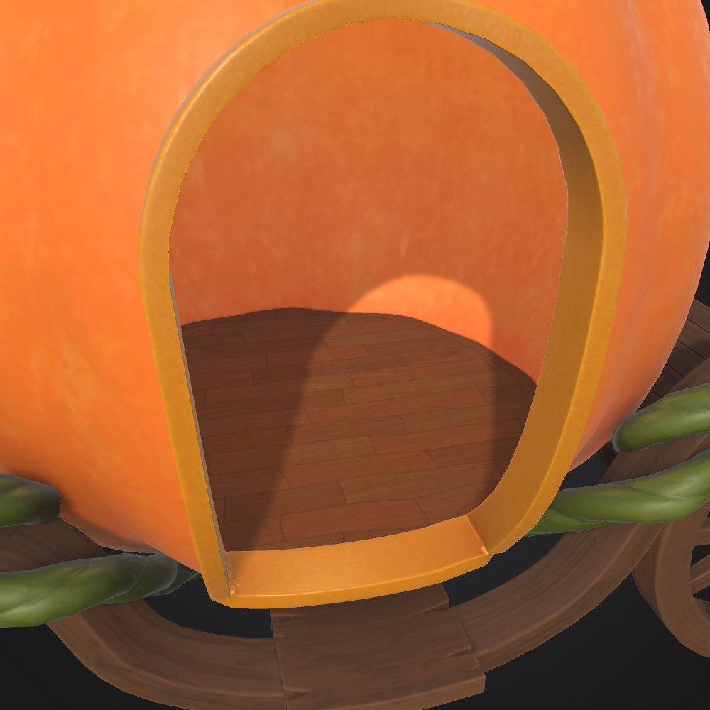 ハロウィンな馬車