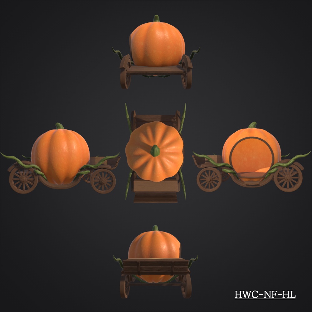 ハロウィンな馬車