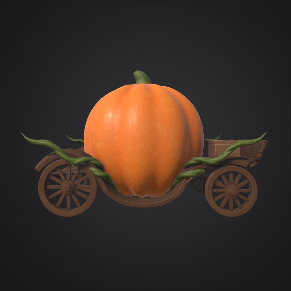 ハロウィンな馬車