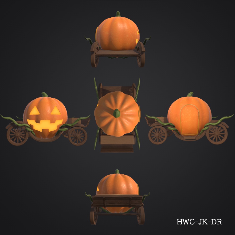 ハロウィンな馬車