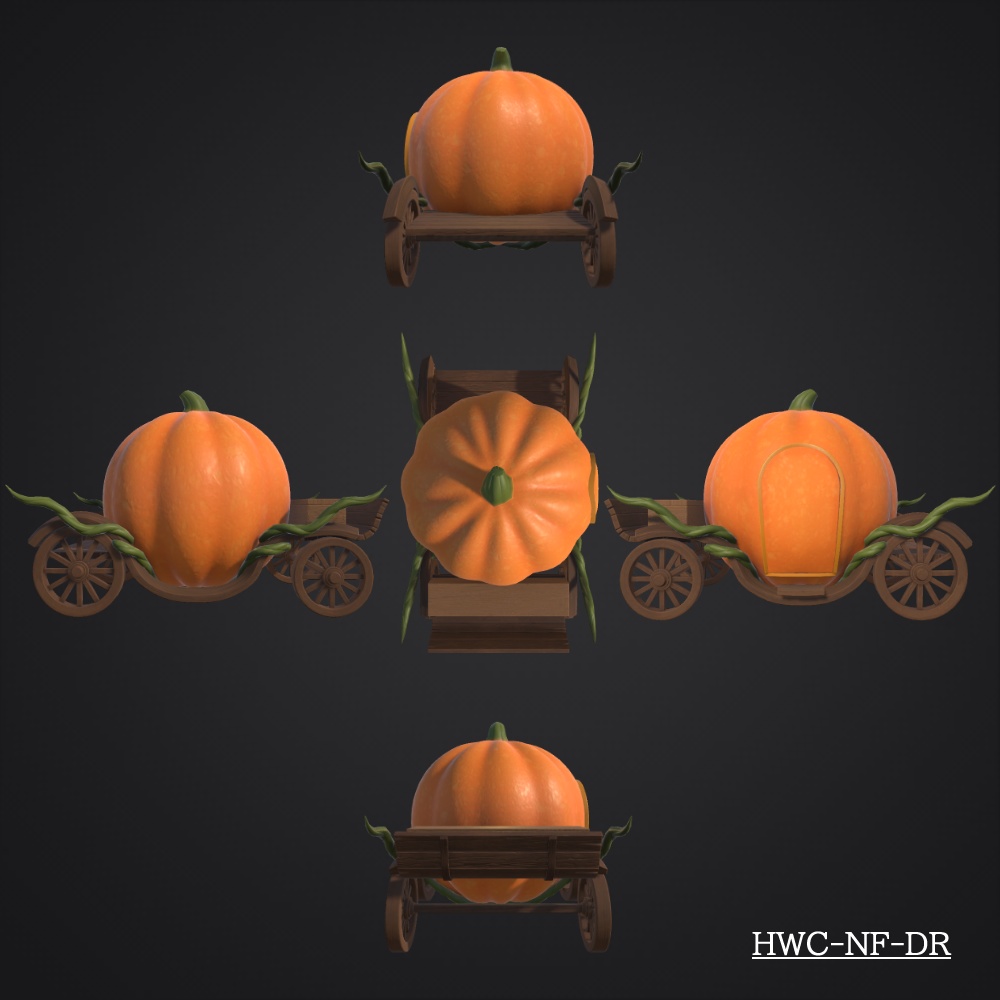 ハロウィンな馬車