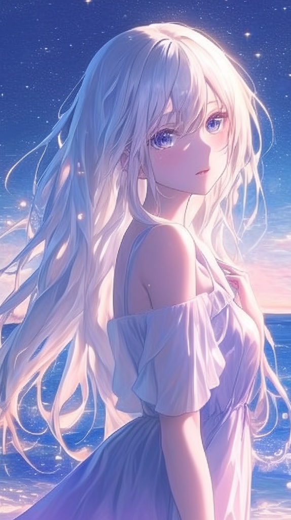 シンプルな女の子の壁紙(その２)