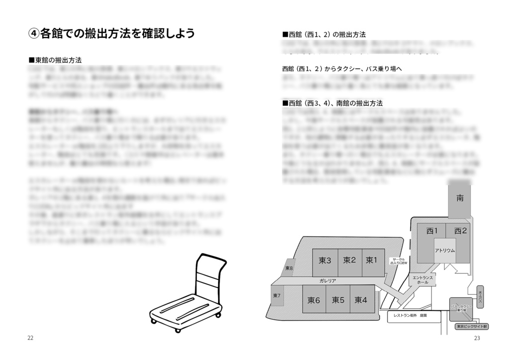 コミケでの搬入搬出テクニック