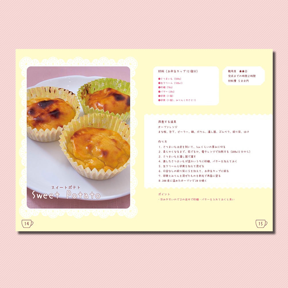 お手軽メイド喫茶風スイーツレシピ