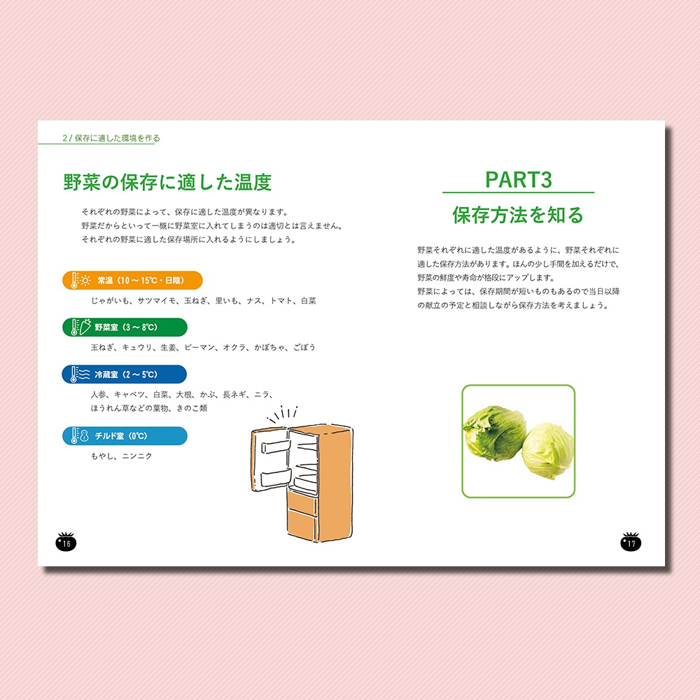 鮮度をキープして野菜を美味しく保存する方法