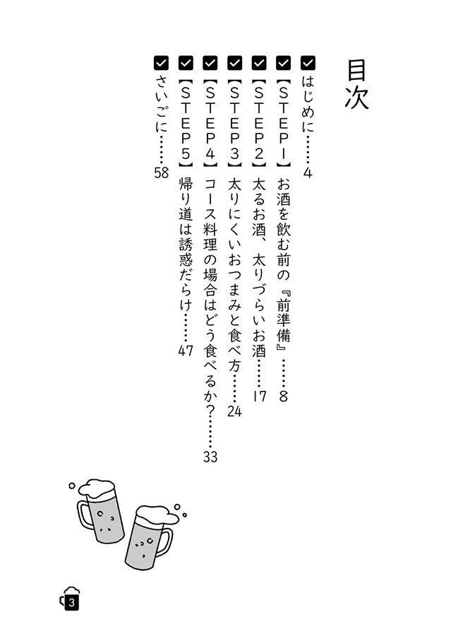 太りにくいお酒の飲み方