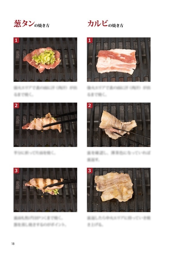 焼肉を美味しく焼く方法