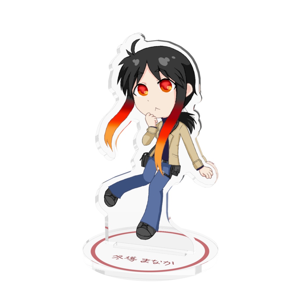 【冬導まなか】誰得ちまキャラアクリルフィギュア
