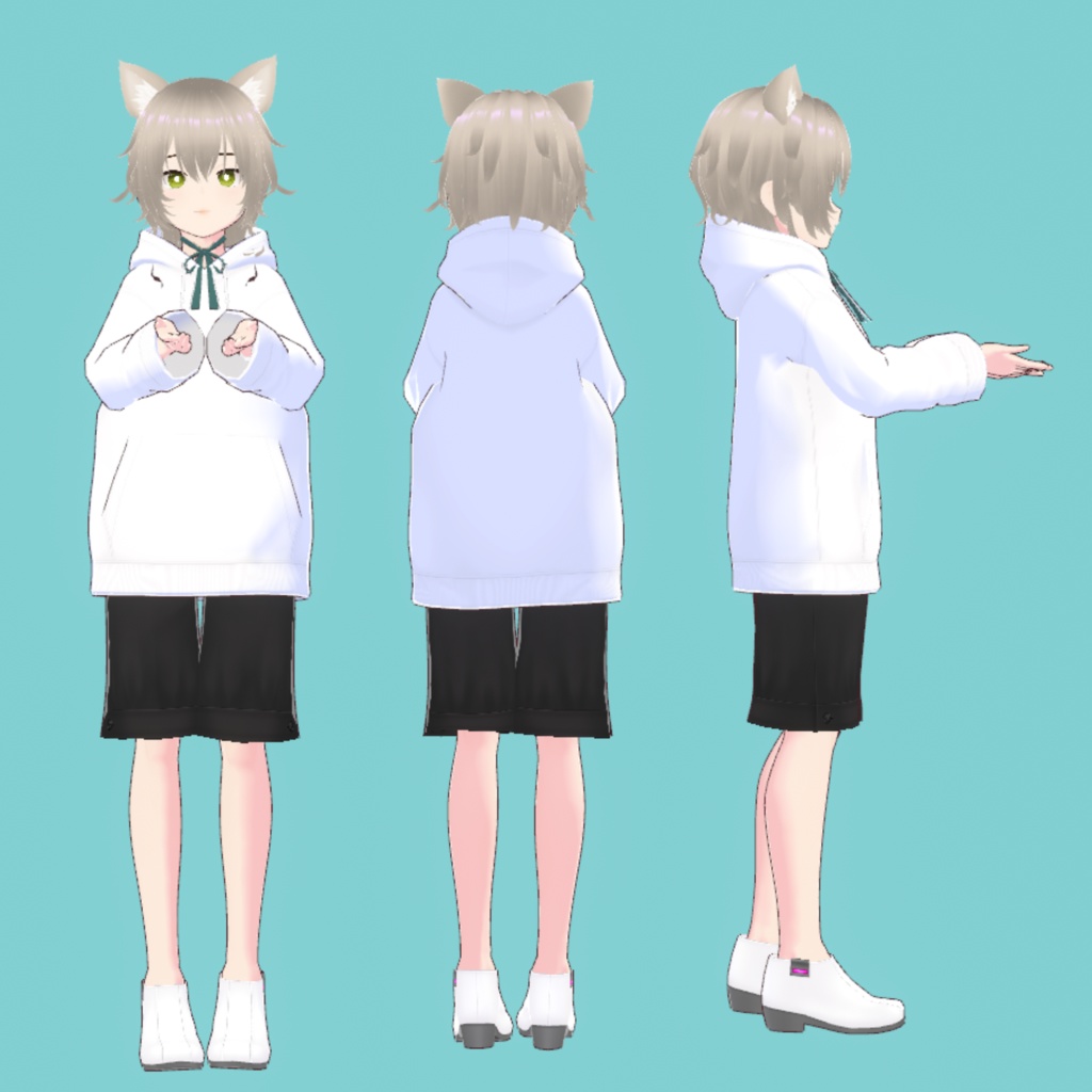 【無料】ねこみみ1号【Vroid製】