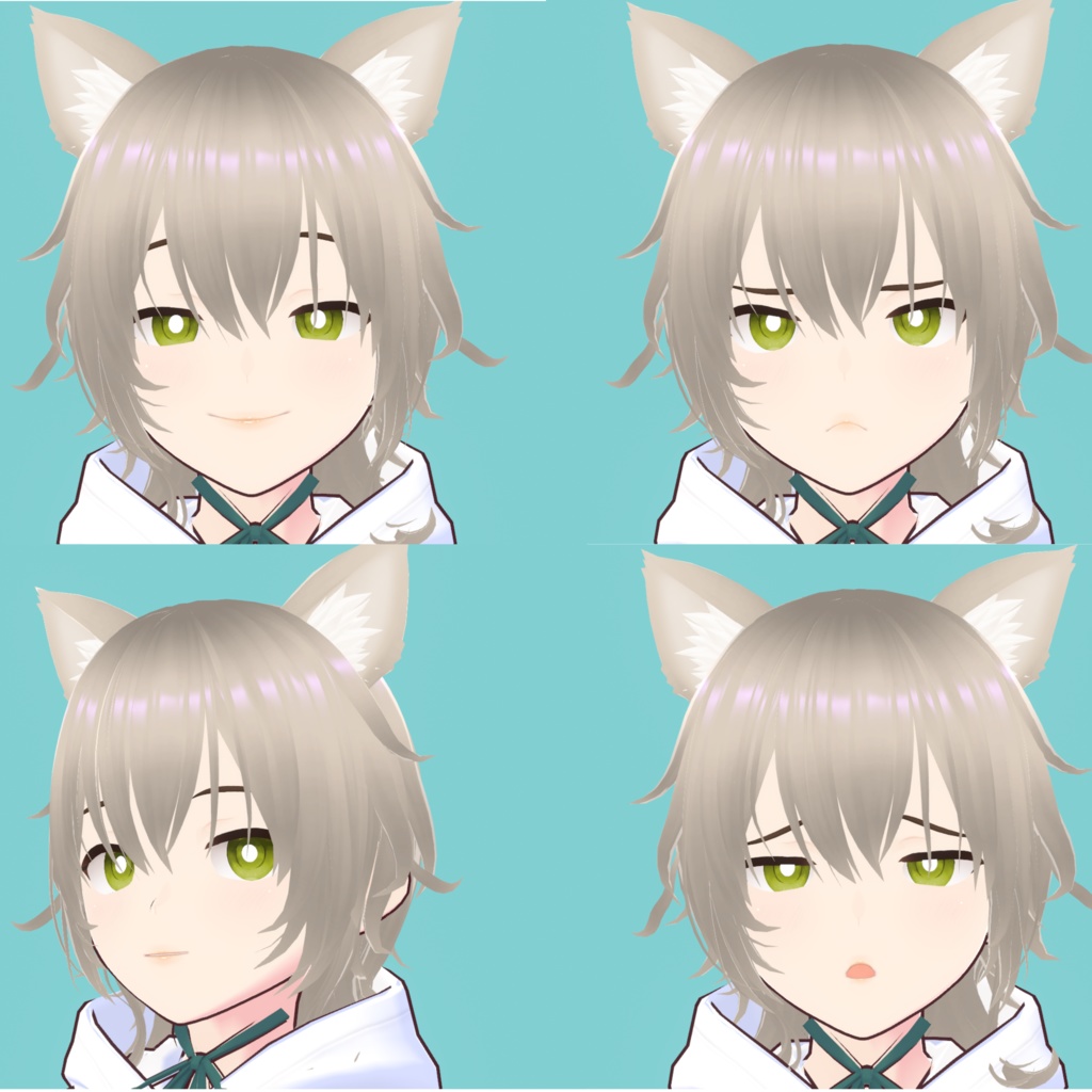 【無料】ねこみみ1号【Vroid製】