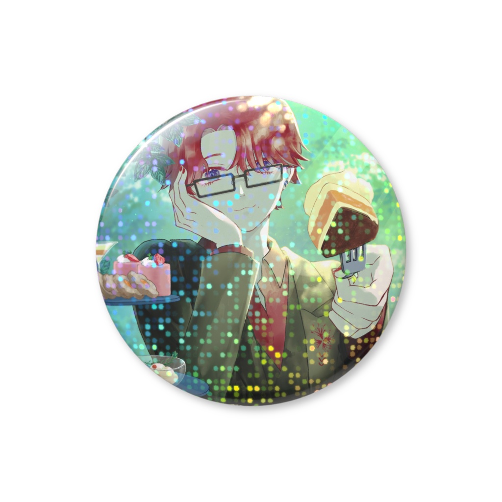 【個数限定販売】オリジナルBGMイラスト缶バッチ【紅うた2025生誕祭記念グッズ】