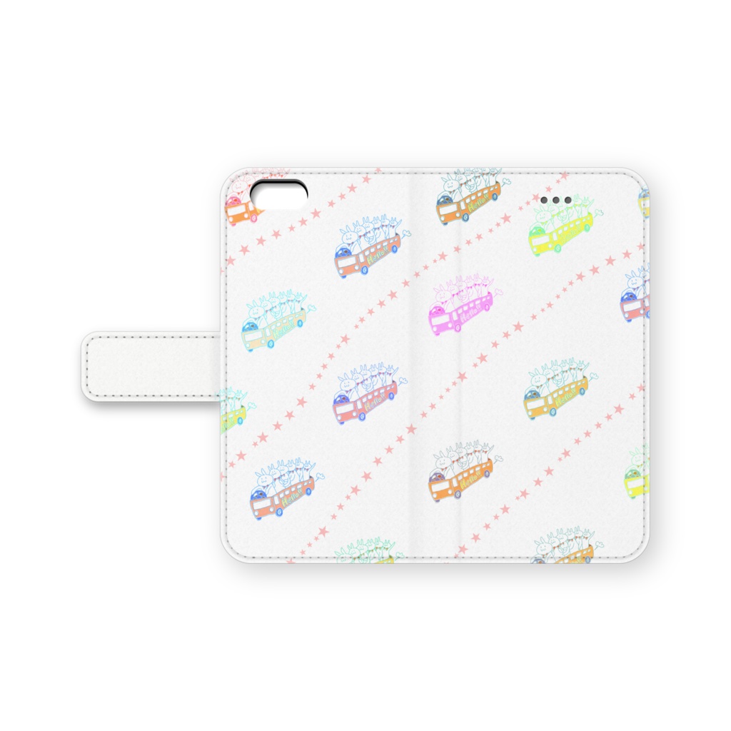 うさうさバス手帳ケース