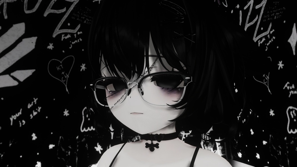 Scarlet Vrchat Avatar Face Tracking Booth Pc and Quest
