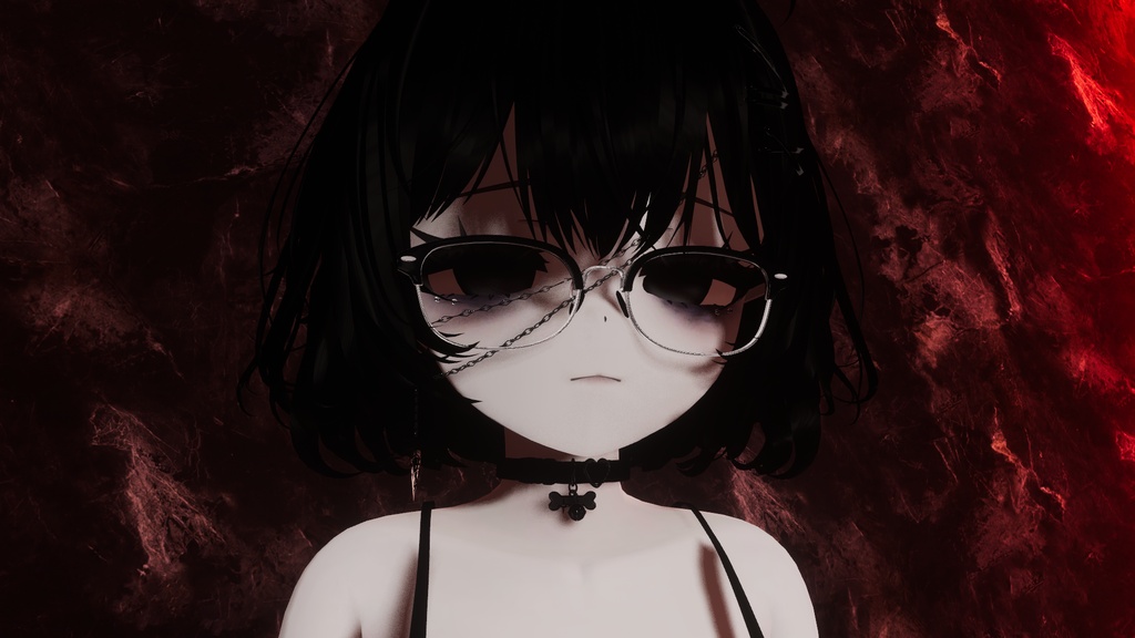 Scarlet Vrchat Avatar Face Tracking Booth Pc and Quest