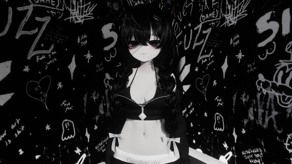 Karma Vrchat Avatar PC and Quest Booth Avatar