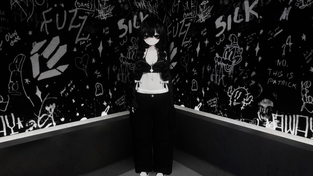 Karma Vrchat Avatar PC and Quest Booth Avatar