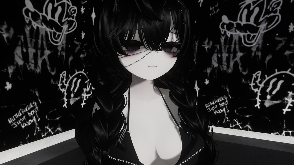 Karma Vrchat Avatar PC and Quest Booth Avatar