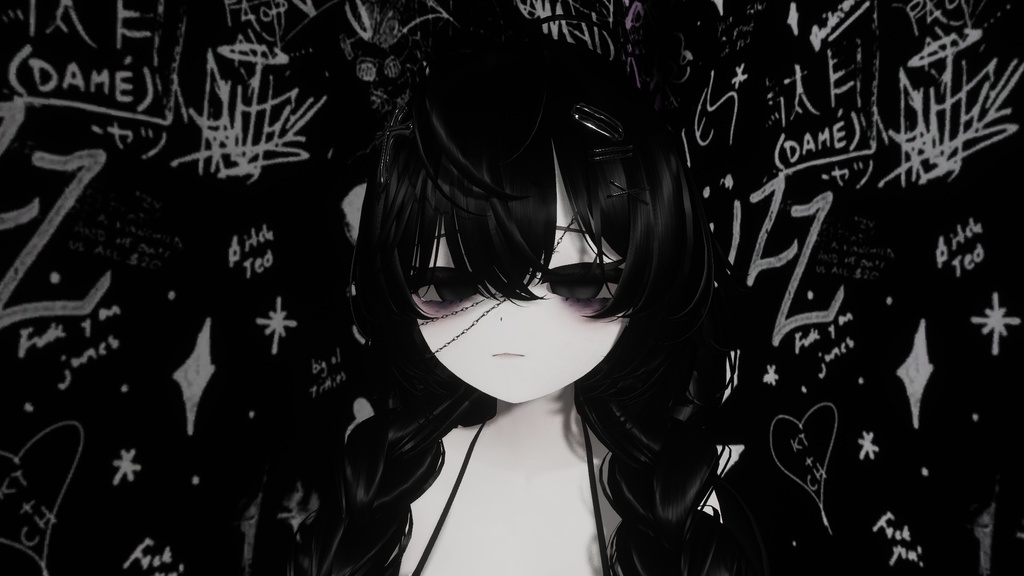 Karma Vrchat Avatar PC and Quest Booth Avatar