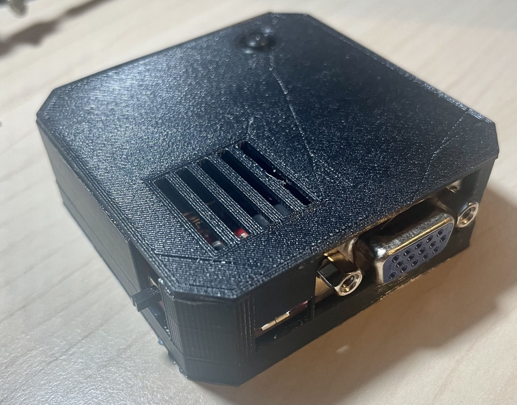 ESP32-WROVER-B VGA開発基板(部品はんだ付け済&ケース付き)