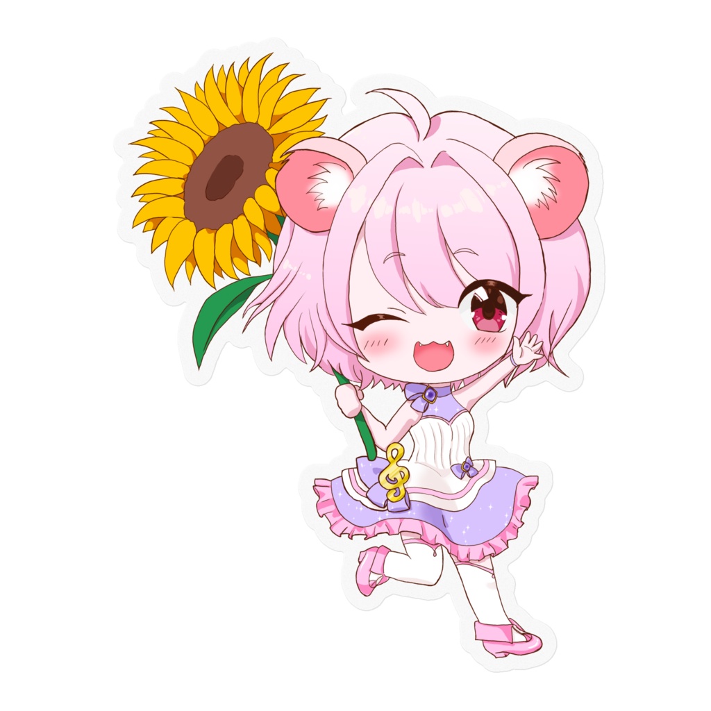 琴音ちいか┊ステッカーver.1ドレスSD