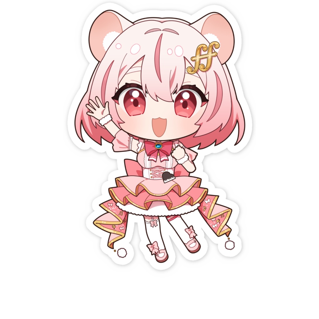 新ビジュアル 琴音ちいかスマホステッカー