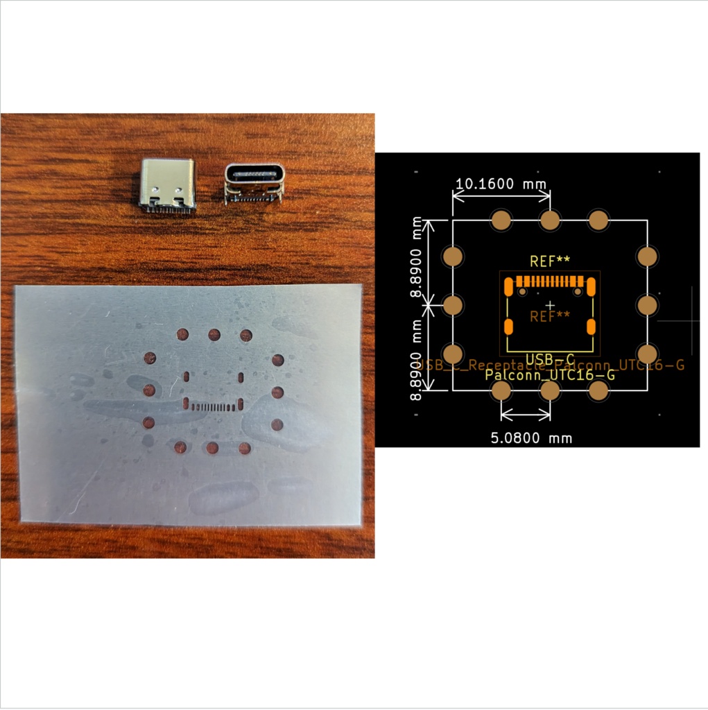 PCB SMT ステンシルお裾分け品:ESP32-S3-MINI-1、RP2040など