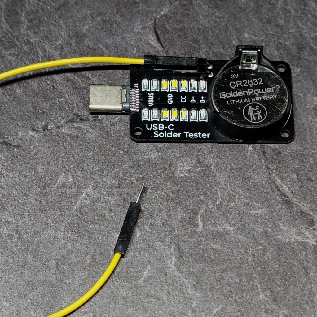 USB 2.0 Type-C ソケット実装テスタ v2[74TH-G043]